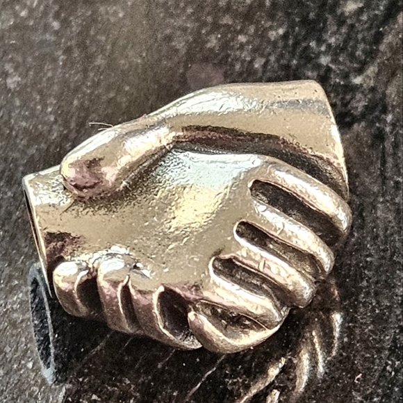 Retired Sterling Silver Trollbead Friendship Bead TAGBE-40052 - Picture 2 of 3